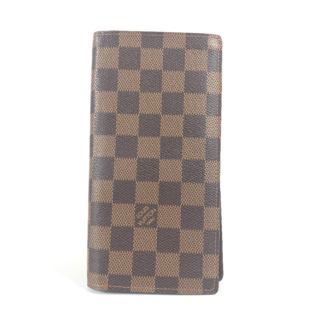 LOUIS VUITTON Long Wallet Purse N60017 Damier canvas Brown Damier Portefeuille Blaza