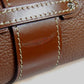 LOUIS VUITTON Handbag M91884 Sheep leather Brown Cienne Suhari Epanui PM Women Used Authentic
