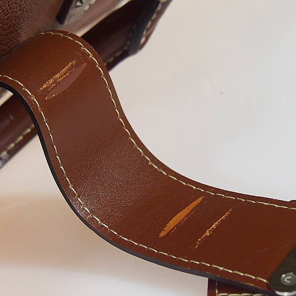 LOUIS VUITTON Handbag M91884 Sheep leather Brown Cienne Suhari Epanui PM Women Used Authentic