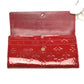 LOUIS VUITTON Long Wallet Purse M93530 Monogram Vernis Pomdamul Long wallet with 2-fold zipper Monogram Vernis Portefeuille Sara Women Used Authentic
