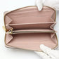 LOUIS VUITTON Long Wallet Purse M90076 Monogram Vernis Rose Angelique Zip Around Vernis Zippy wallet Women Used Authentic