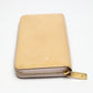 LOUIS VUITTON Long Wallet Purse M90076 Monogram Vernis Rose Angelique Zip Around Vernis Zippy wallet Women Used Authentic