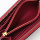 LOUIS VUITTON Long Wallet Purse M61379 Monogram Vernis Magenta Zip Around Vernis Zippy wallet Women Used Authentic