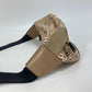 BURBERRY Sling bag Nylon beige TB monogram mens Used Authentic