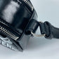 BURBERRY Shoulder Bag leather black By color logo Horseferry mens Used Authentic