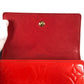 LOUIS VUITTON Trifold wallet M91169 Monogram Vernis Red Monogram Vernis Porto Monevier Cult Clady