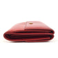LOUIS VUITTON Trifold wallet M91169 Monogram Vernis Red Monogram Vernis Porto Monevier Cult Clady
