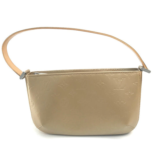 LOUIS VUITTON Shoulder Bag M55147 Monogram mat leather gold Monogram mat Fowler Women Used Authentic