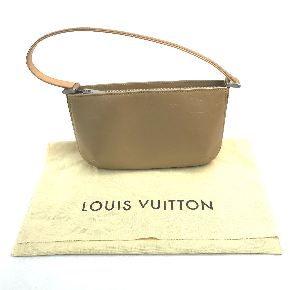 LOUIS VUITTON Shoulder Bag M55147 Monogram mat leather gold Monogram mat Fowler Women Used Authentic