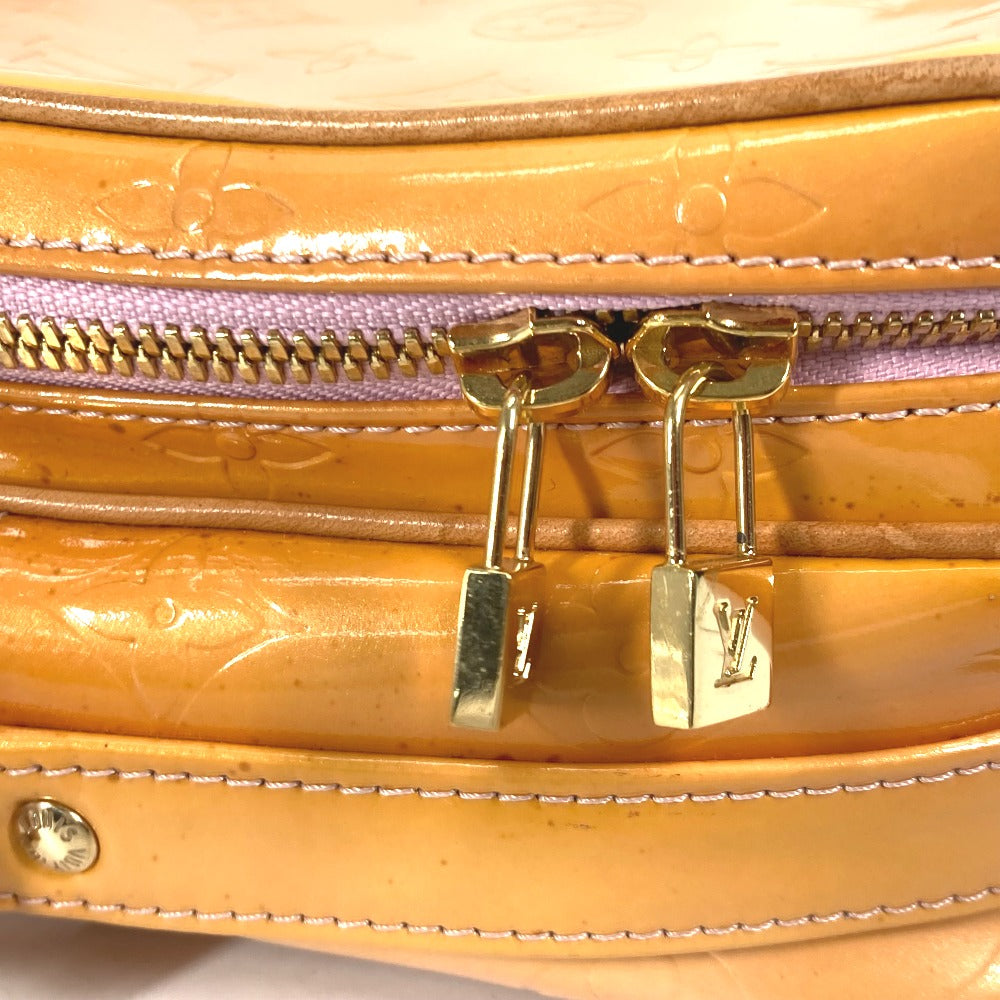 LOUIS VUITTON Shoulder Bag M91037 Monogram Vernis pink Monogram Vernis Wooster Women Used Authentic