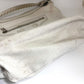 BALENCIAGA Shoulder Bag 204527 lambskin white Covered Giant Day Editors Women Used Authentic