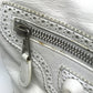 BALENCIAGA Shoulder Bag 204527 lambskin white Covered Giant Day Editors Women Used Authentic