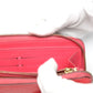LOUIS VUITTON Long Wallet Purse M93202 Monogram Vernis Rose rich Zip Around Vernis Zippy wallet Women Used Authentic
