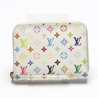 LOUIS VUITTON Coin case M93741 Monogram multicolor multicolor Zip around purse Wallet Women Used Authentic
