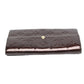 LOUIS VUITTON Long Wallet Purse M93524 Monogram Vernis Amarrant Long wallet with 2-fold zipper Vernis Portefeuille Sarah Women Used Authentic