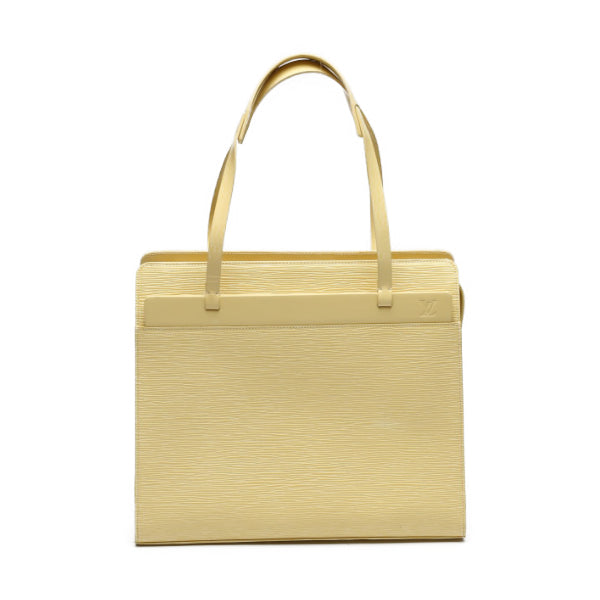 LOUIS VUITTON Tote Bag M5249A Epi Leather Vanilla Epi Shoulder back