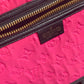 LOUIS VUITTON Tote Bag M92802 microfiber pink 2009 cruise line Scuba MM Women Used Authentic