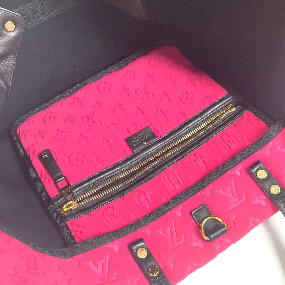 LOUIS VUITTON Shoulder Bag M92802 microfiber pink Cruise line Scuba MM