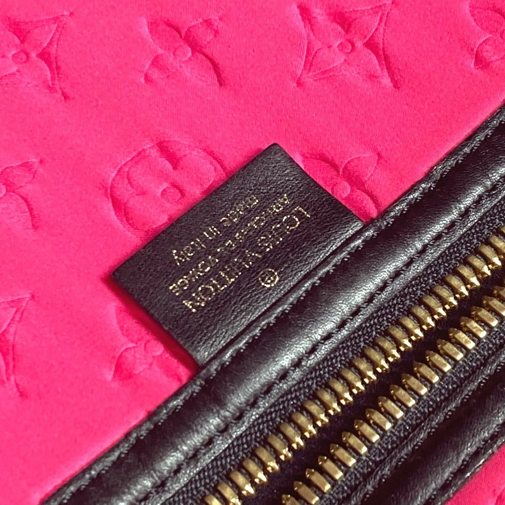 LOUIS VUITTON Shoulder Bag M92802 microfiber pink Cruise line Scuba MM