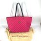 LOUIS VUITTON Shoulder Bag M92802 microfiber pink Cruise line Scuba MM