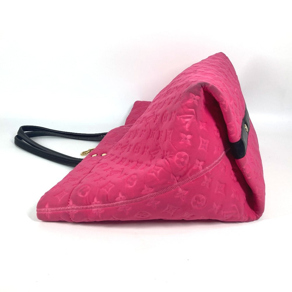 LOUIS VUITTON Shoulder Bag M92802 microfiber pink Cruise line Scuba MM
