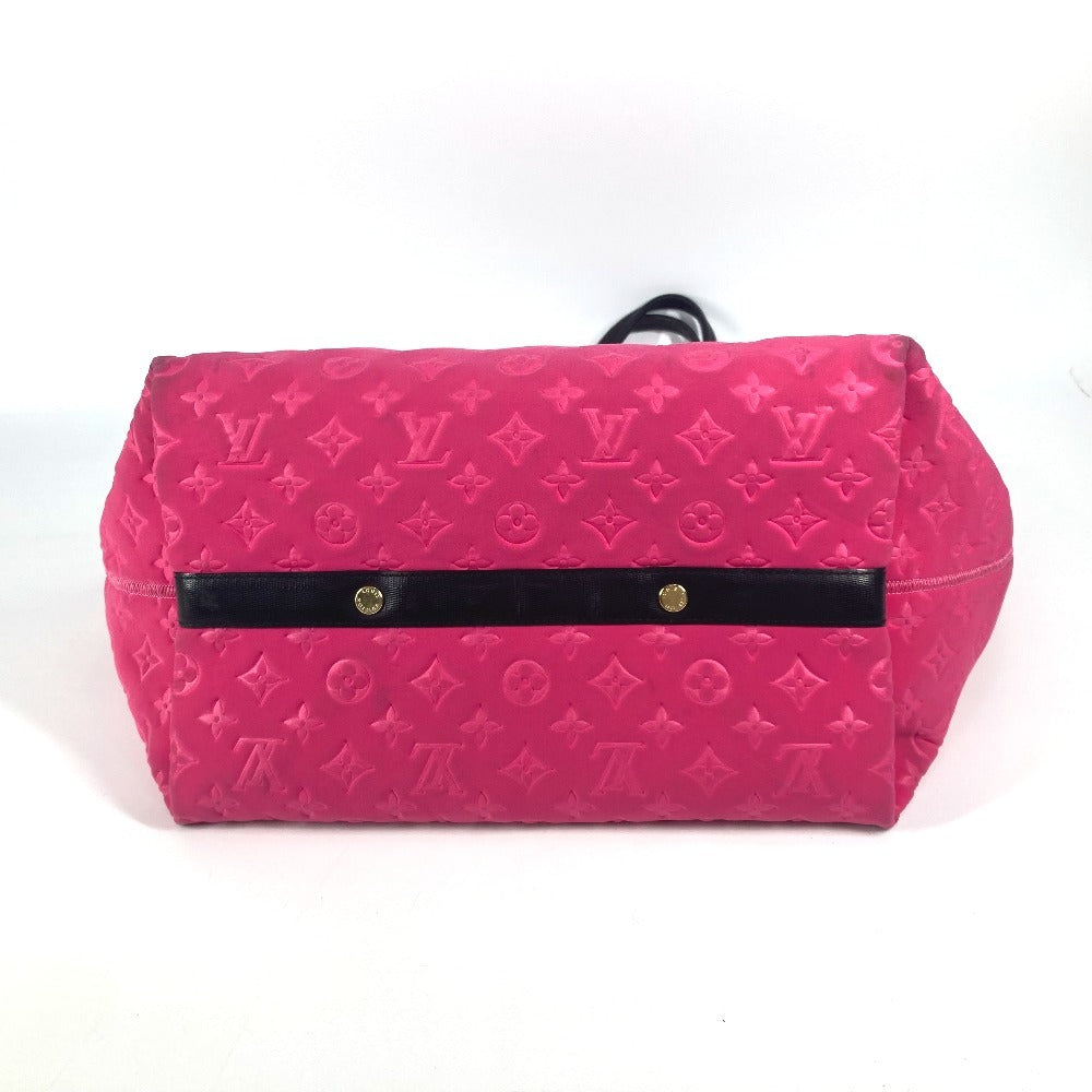 LOUIS VUITTON Shoulder Bag M92802 microfiber pink Cruise line Scuba MM