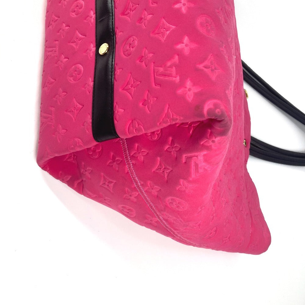 LOUIS VUITTON Shoulder Bag M92802 microfiber pink Cruise line Scuba MM