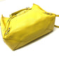 BALENCIAGA Shoulder Bag 357333 leather yellow Tote Bag Paper mini Women Used Authentic