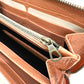 BALENCIAGA Long Wallet Purse 419805 leather pink beige Exclusive Wallet Women Used Authentic