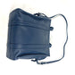 BALENCIAGA Tote Bag 443096 leather Navy Bazaar Shopper S Women Used Authentic