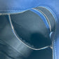 BALENCIAGA Tote Bag 443096 leather Navy Bazaar Shopper S Women Used Authentic