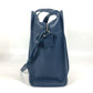 BALENCIAGA Tote Bag 443096 leather Navy Bazaar Shopper S Women Used Authentic