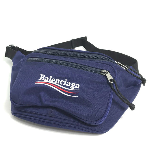BALENCIAGA Sling bag 482389 Nylon Navy Explorer mens(Unisex) Used Authentic