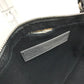 BALENCIAGA Business bag 310939 leather gray Wrinkles processing Shoulder Bag Crossbody mens Used Authentic