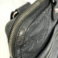 BALENCIAGA Business bag 310939 leather gray Wrinkles processing Shoulder Bag Crossbody mens Used Authentic