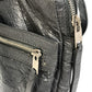BALENCIAGA Business bag 310939 leather gray Wrinkles processing Shoulder Bag Crossbody mens Used Authentic