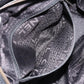 CHANEL Handbag Caviar Skin Black Silver CC
