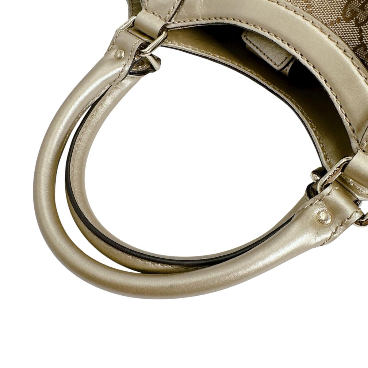 GUCCI Tote Bag 211944 GG canvas beige GG canvas Sukey bag