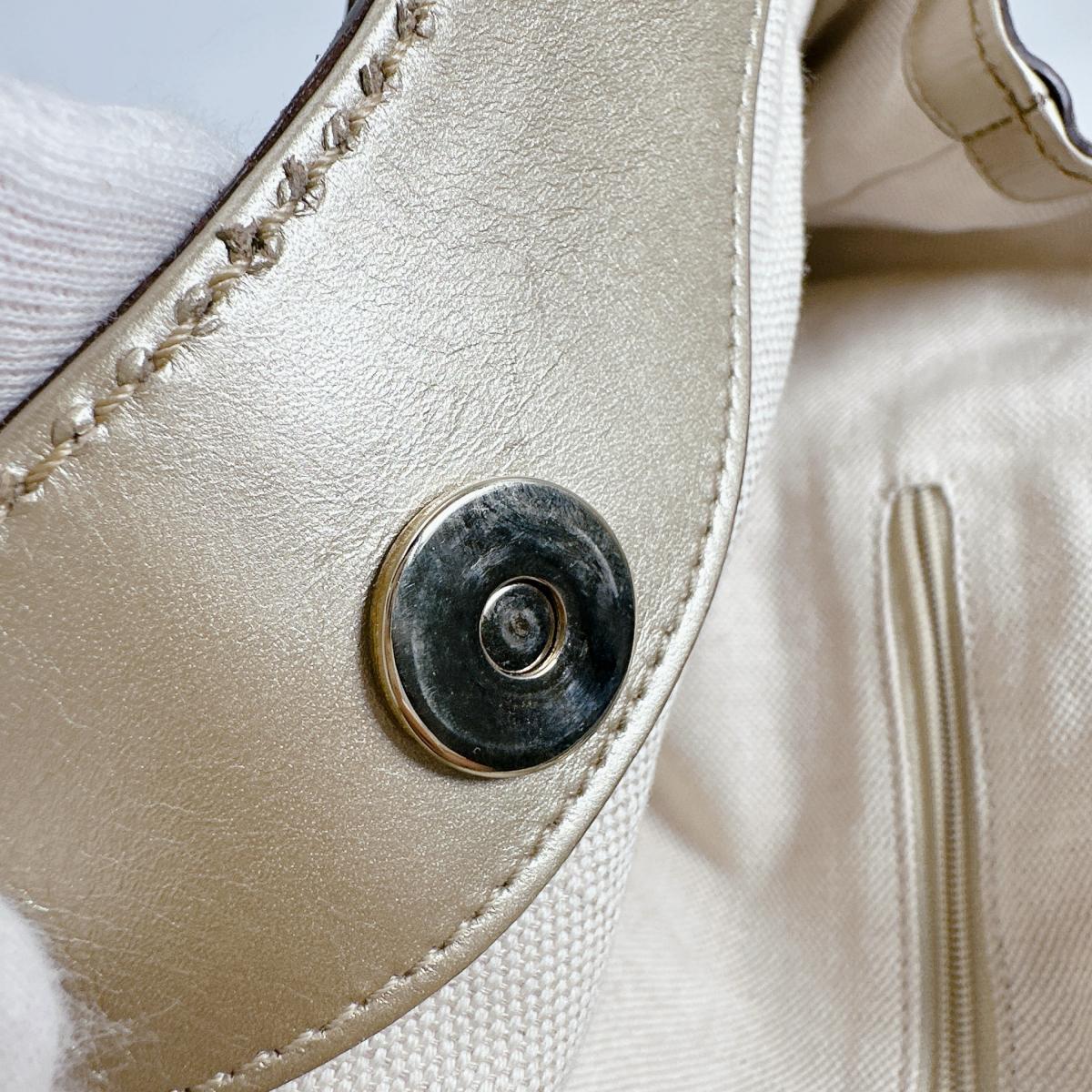 GUCCI Tote Bag 211944 GG canvas beige GG canvas Sukey bag