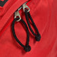 BALENCIAGA Backpack 507460 Nylon Red Bicolor Bag Wheel logo mens Used Authentic