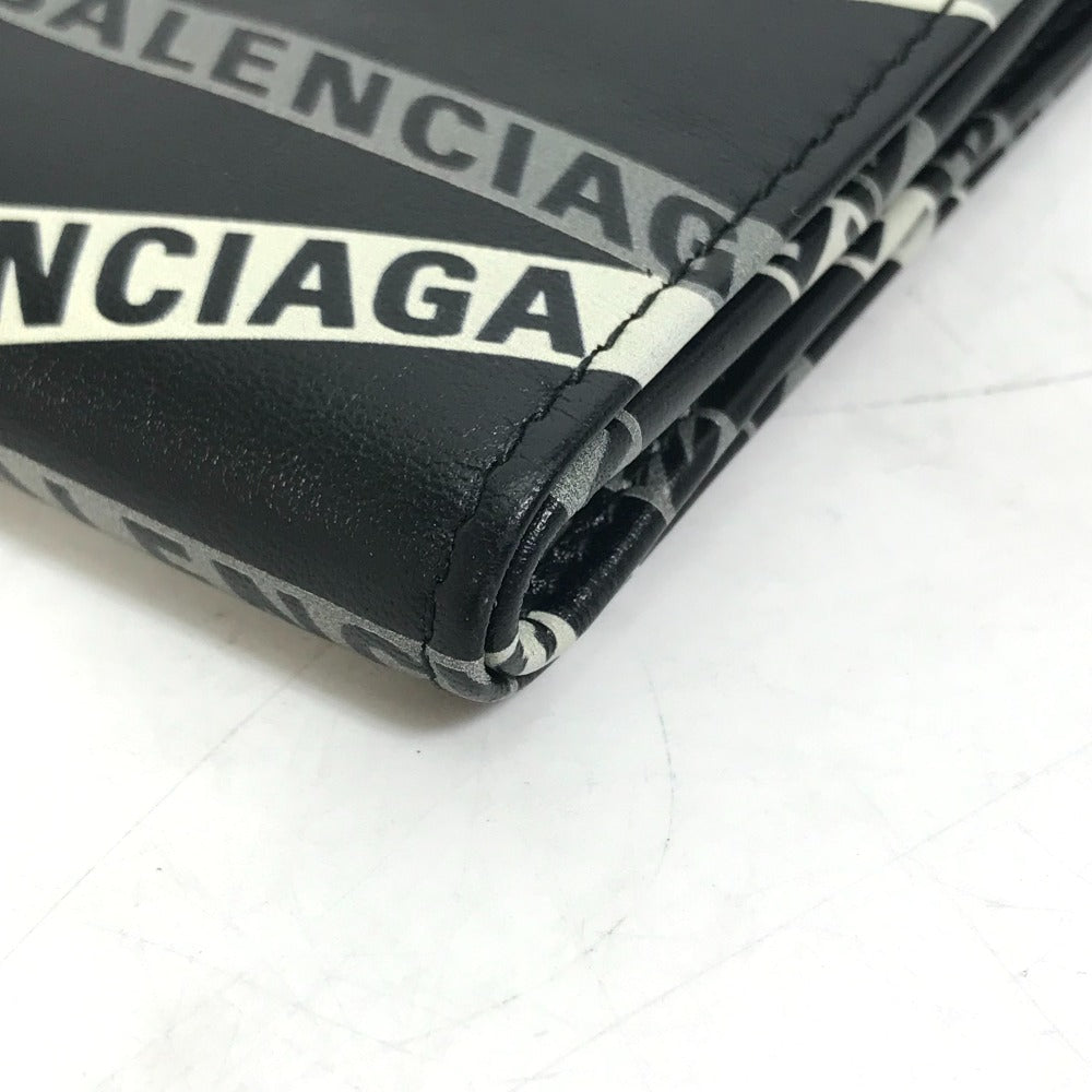 BALENCIAGA Shoulder Bag 541567 leather black Pouch Pochette Wallet Explorer Shoulder Wallet mens Used Authentic