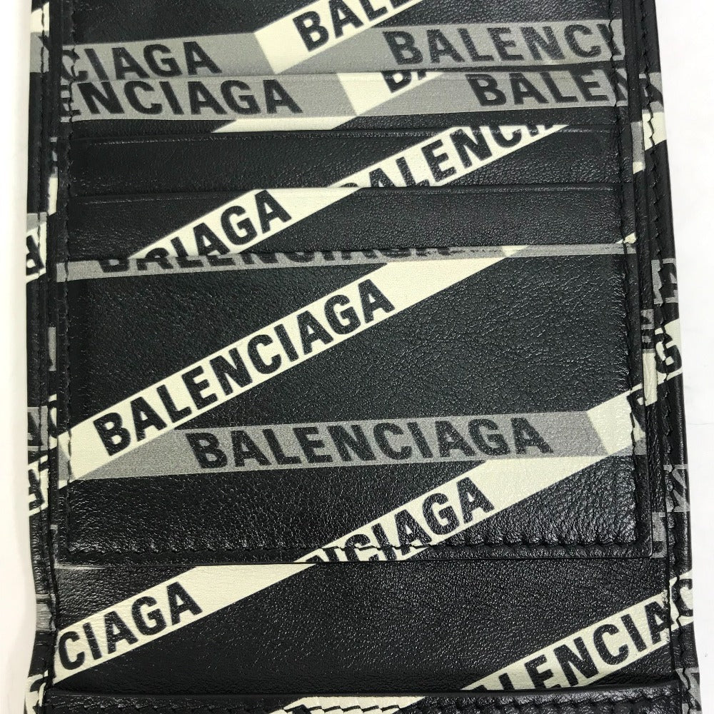 BALENCIAGA Shoulder Bag 541567 leather black Pouch Pochette Wallet Explorer Shoulder Wallet mens Used Authentic