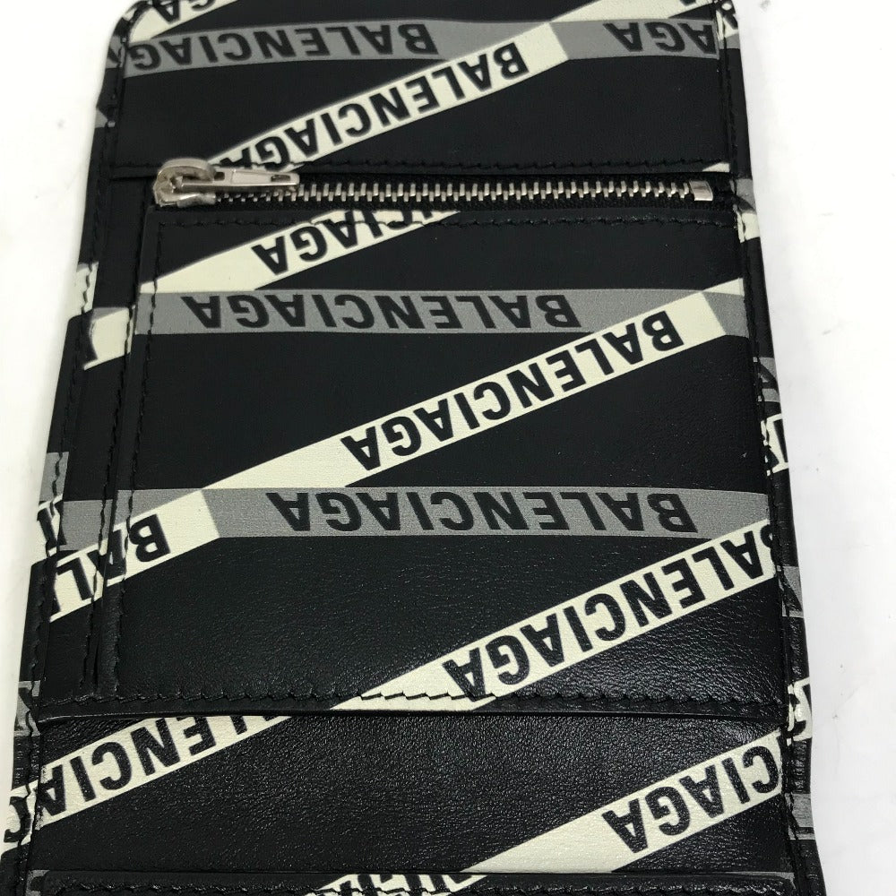 BALENCIAGA Shoulder Bag 541567 leather black Pouch Pochette Wallet Explorer Shoulder Wallet mens Used Authentic