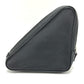 BALENCIAGA Pouch 476976 leather black Triangle triangle mens Used Authentic