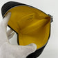 BALENCIAGA Pouch 476976 leather black Triangle triangle mens Used Authentic