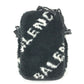 BALENCIAGA Shoulder Bag 593329 fur / nylon black Mokomoko explorer crossbody unisex(Unisex) Used Authentic