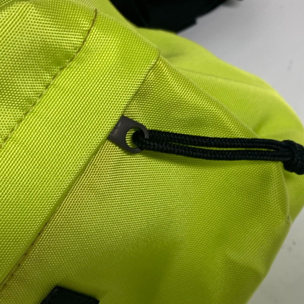 BALENCIAGA Backpack 558163 Nylon canvas yellow Explorer logo mens(Unisex) Used Authentic