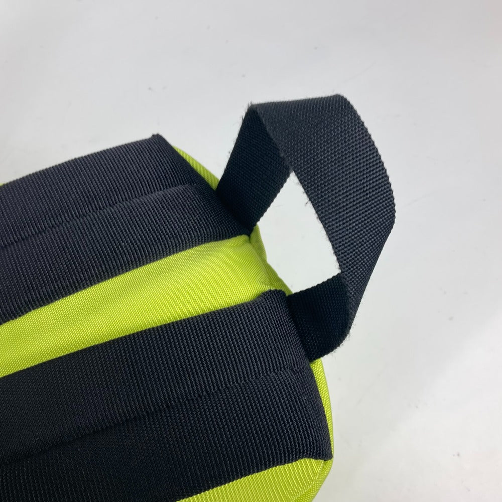 BALENCIAGA Backpack 558163 Nylon canvas yellow Explorer logo mens(Unisex) Used Authentic