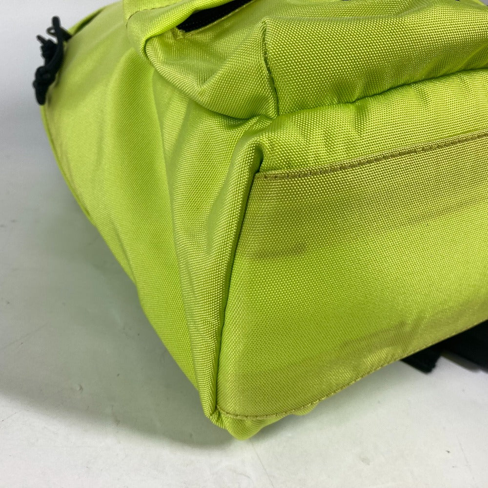 BALENCIAGA Backpack 558163 Nylon canvas yellow Explorer logo mens(Unisex) Used Authentic