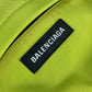 BALENCIAGA Backpack 558163 Nylon canvas yellow Explorer logo mens(Unisex) Used Authentic